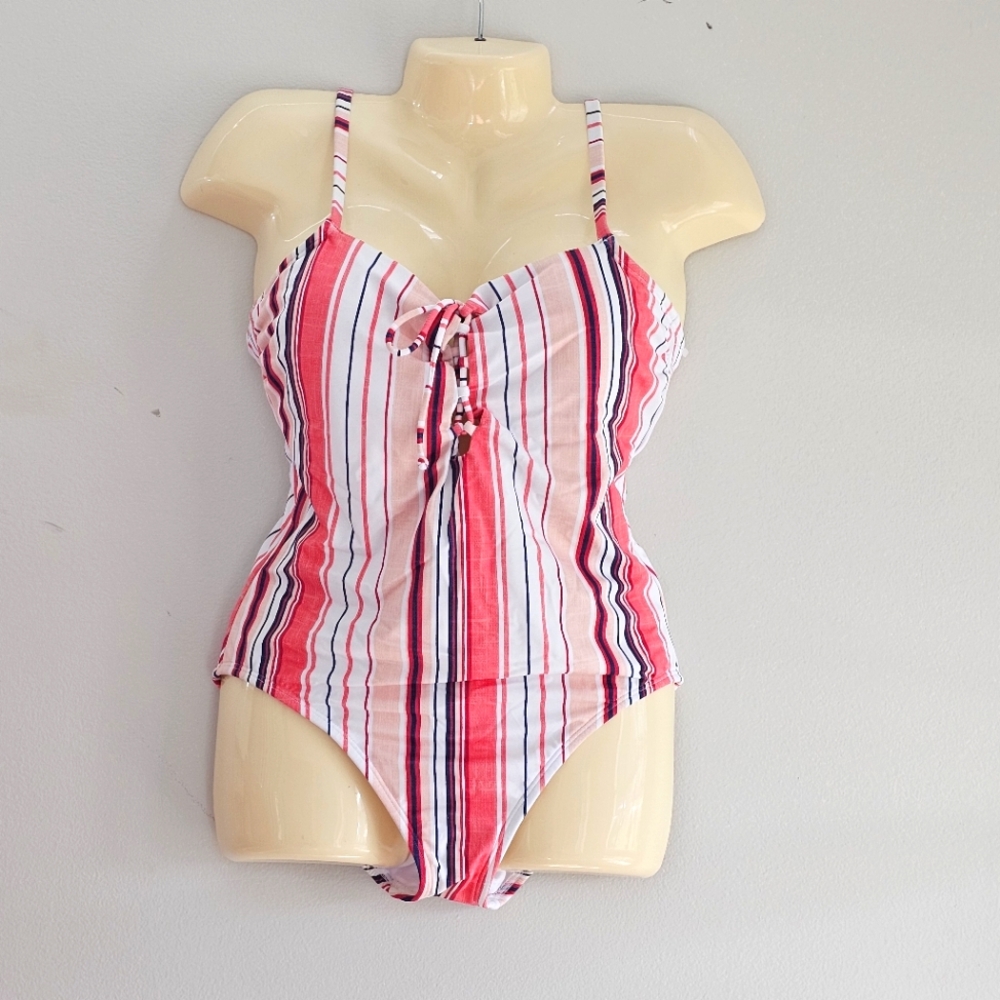 NWOT Med Beach Betty One Piece Swimsuit